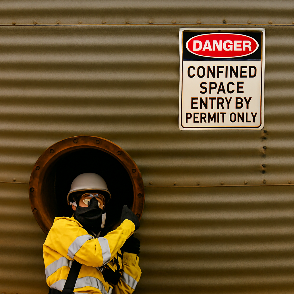 RIIWHS202E Enter and work in confined spaces